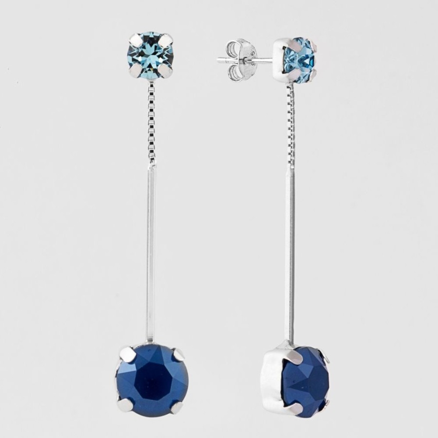 Joyas avant joyas | Aros Plata 925 Avant Cristal Swarovski Elements