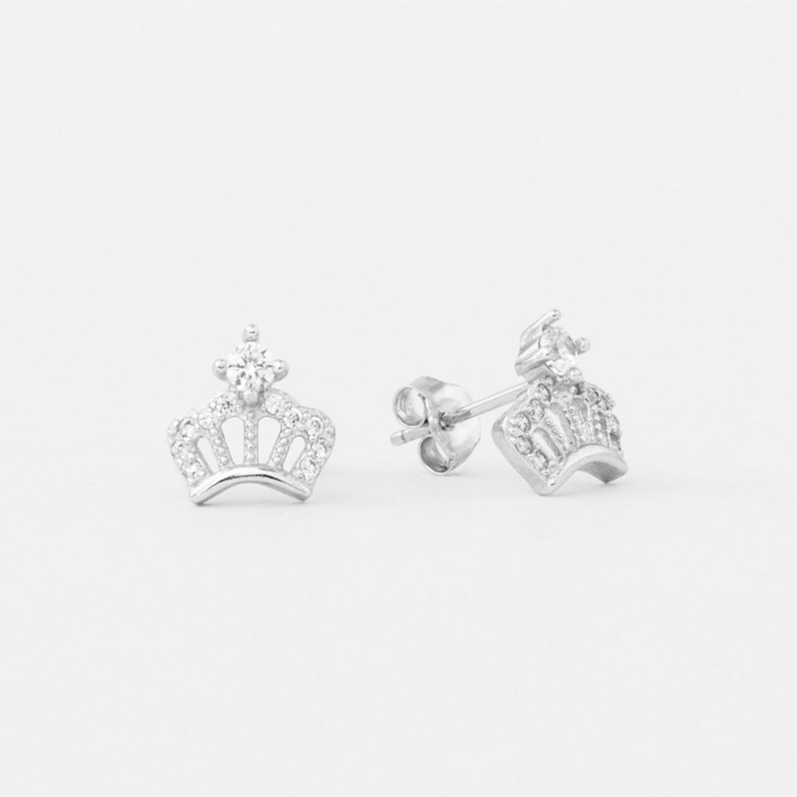 Joyas avant joyas | Aros Plata 925 Avant Queen Zirconia