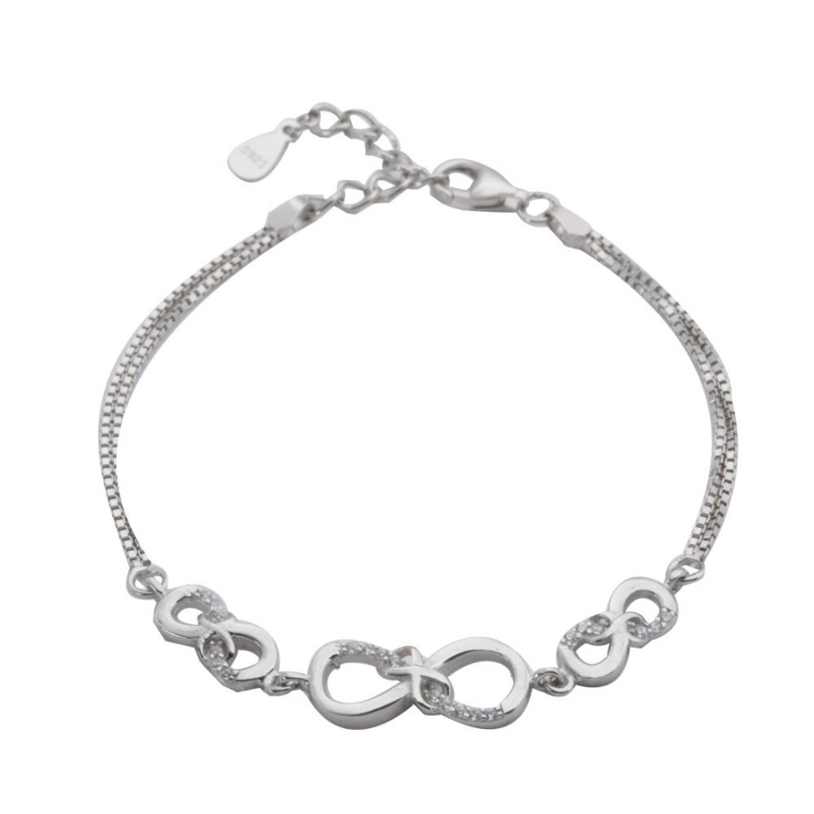 Joyas avant joyas | Pulsera Plata 925 Avant Zirconia Collection