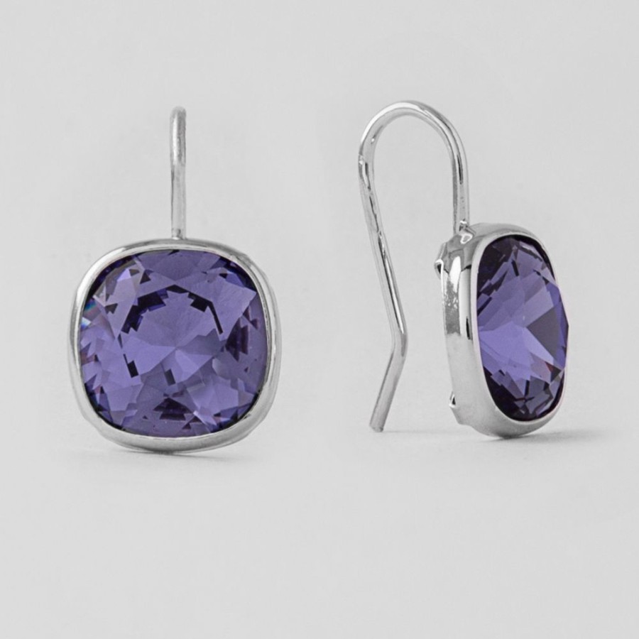 Joyas avant joyas | Aros Plata 925 Avant Cristal Swarovski Elements