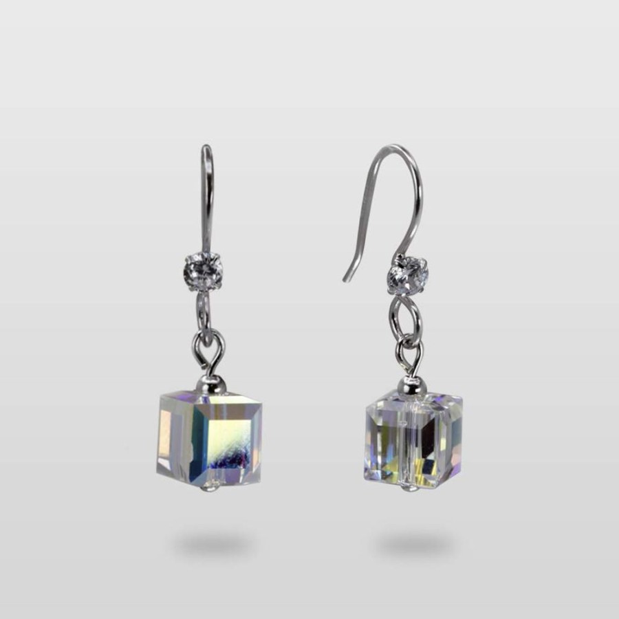 Joyas avant joyas | Aros Plata 925 Avant Cristal Swarovski Elements