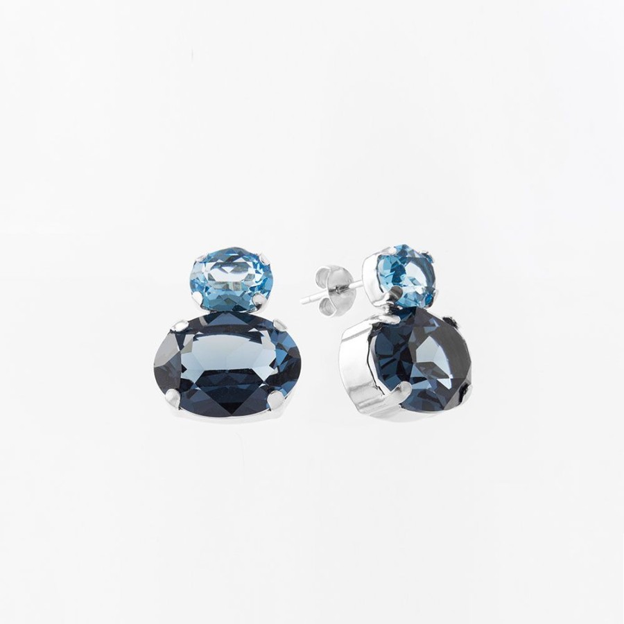 Joyas avant joyas | Aros Plata 925 Avant Cristal Swarovski Elements