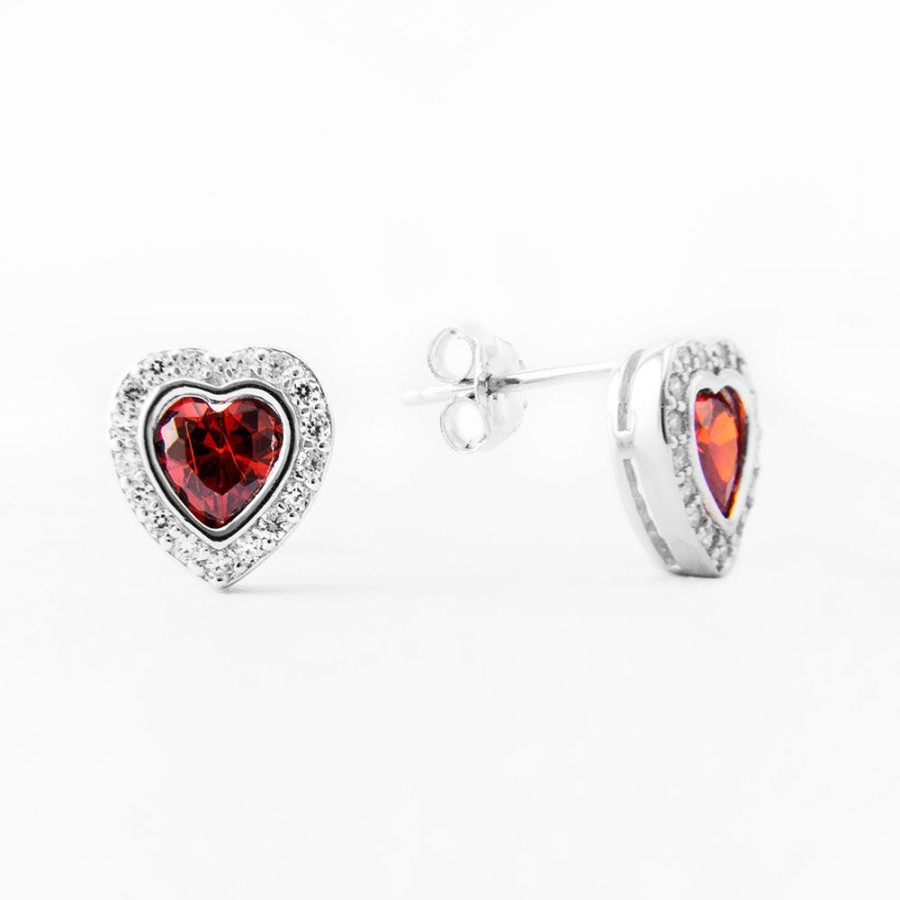 Joyas avant joyas | Aros Plata 925 Avant Love Zirconia