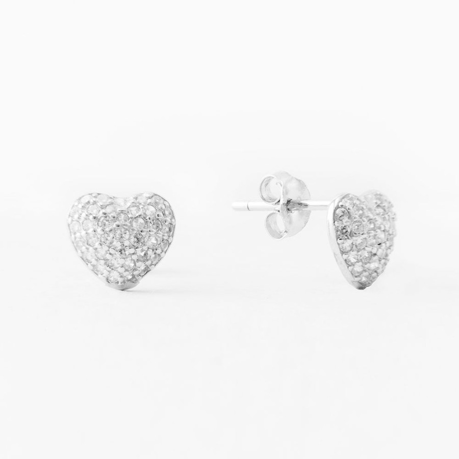 Joyas avant joyas | Aros Plata 925 Avant Love Zirconia