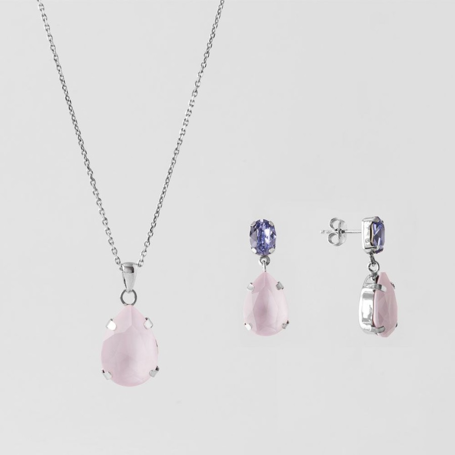 Joyas avant joyas | Set Plata 925 Avant Cristal Swarovski Elements