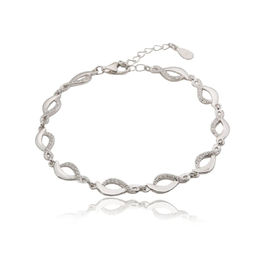 Joyas avant joyas | Pulsera Plata 925 Avant Zirconia Collection