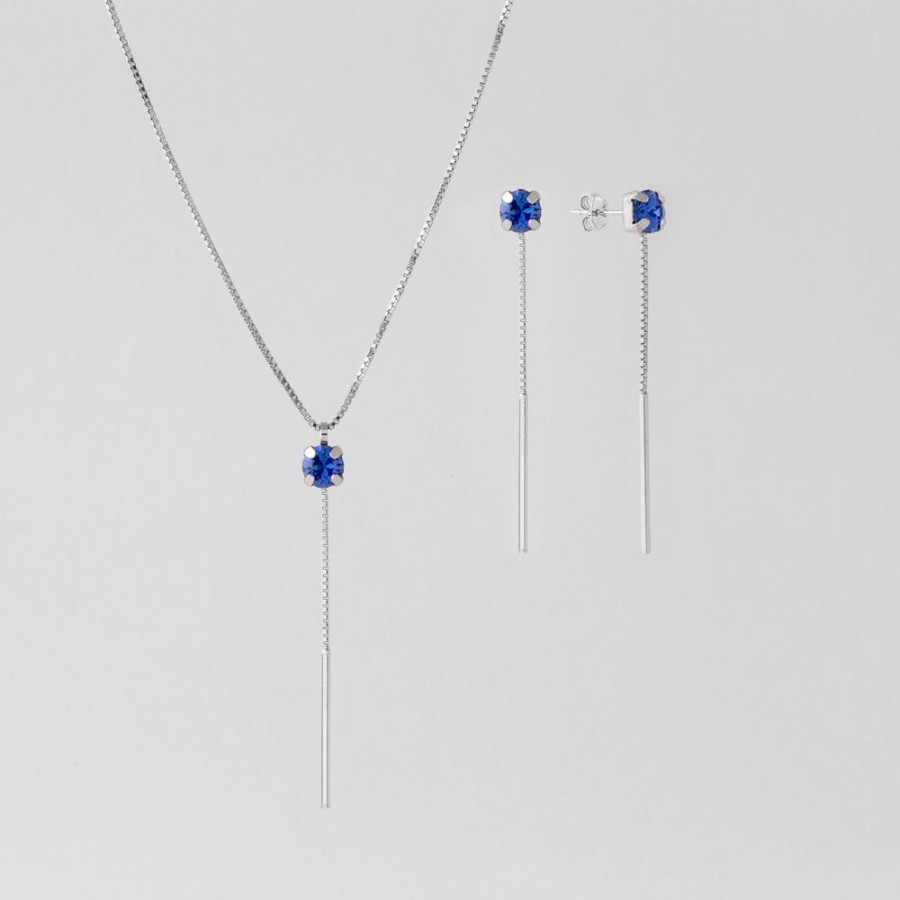 Joyas avant joyas | Set Plata 925 Avant Cristal Swarovski Elements