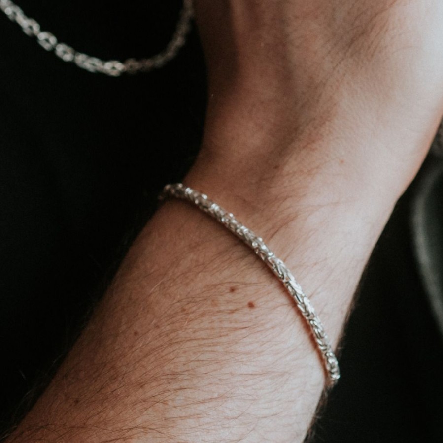 Joyas avant joyas | Pulsera Hombre Plata 925 Avant Silver Collection