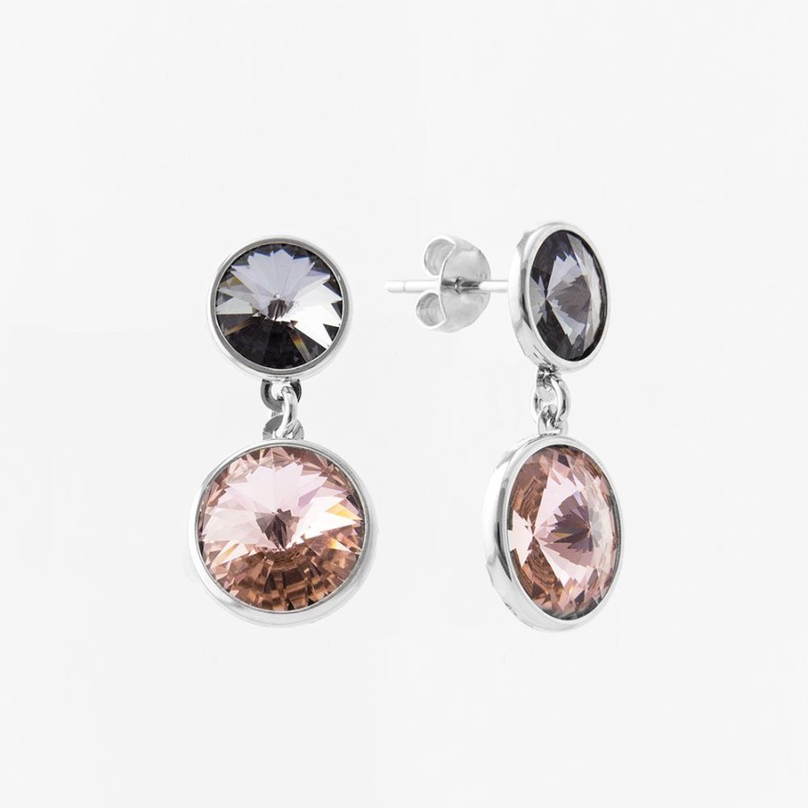 Joyas avant joyas | Aros Plata 925 Avant Cristal Swarovski Elements