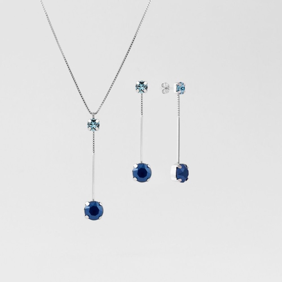 Joyas avant joyas | Set Plata 925 Avant Cristal Swarovski Elements