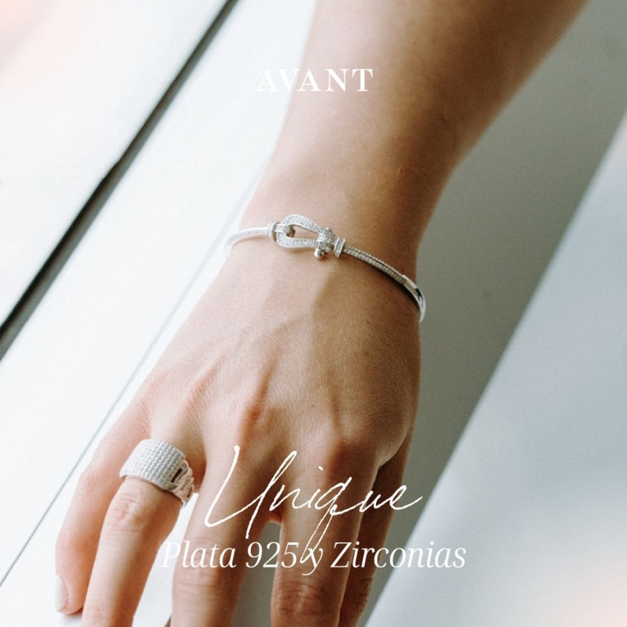 Joyas avant joyas | Pulsera Plata 925 Avant Zirconia Collection