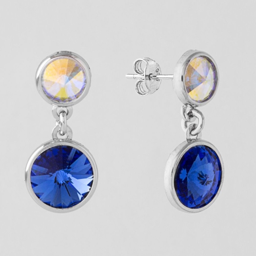 Joyas avant joyas | Aros Plata 925 Avant Cristal Swarovski Elements